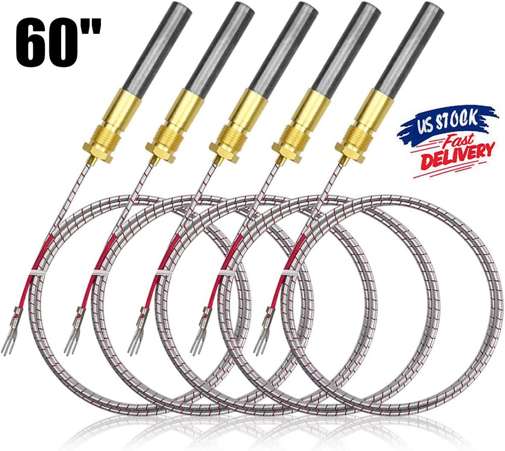 1-10PCS For Robertshaw Gas Cooking Heating Thermopile 60″ MilliVolts MV 1950-560