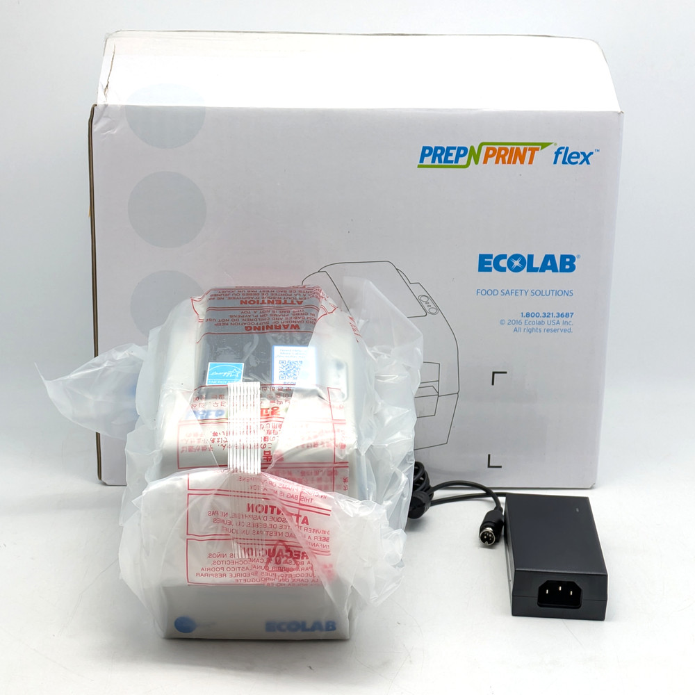 Bixolon Ecolab SLP-DX220B/ECO Prep-n-Print Flex Thermal Label Printer 2″