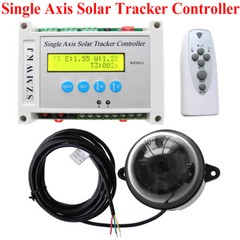 Single Axis Solar Tracking Tracker 6000N Linear Actuator W/ Sun Track Controller