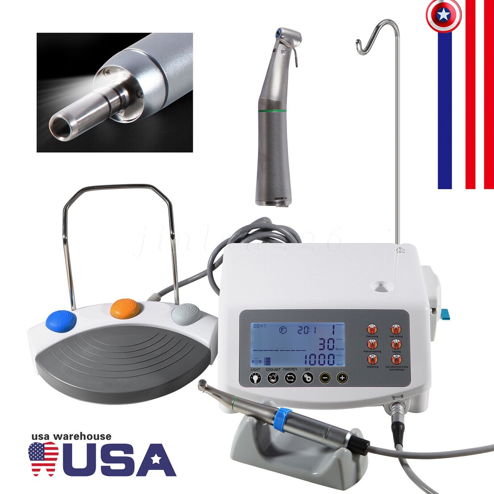 Surgic Pro Fiber Optic System Implant Motor Surgical Micromotor with Free ship
