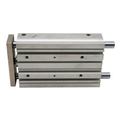 SMC MGPL40TF-125A Compact Cylinder with Guide Max Pressure 1.0 MPa -used-