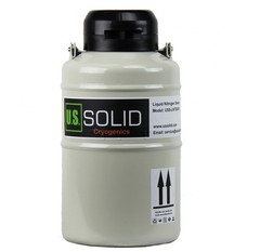3L Liquid Nitrogen Container LN2 Tank Cryogenic Dewar Semen Flask with Straps…
