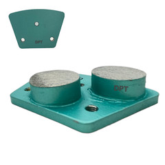 3 Pack Trapezoidal Grinder Tooling Medium Bond for Bolt on Grinder 120/140 Grit