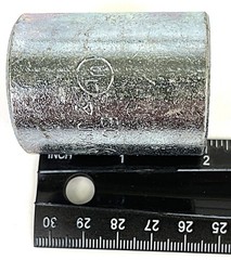 WHEATLAND TUBE, 1″ CONDUIT COUPLINGS, 1 LOT OF 60, STAMPED UL, SURPLUS