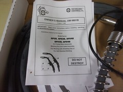 OXO Welding Equipment X3015AA1HS Air Cooled Semi-Auto Mig Gun & Hose , 300A