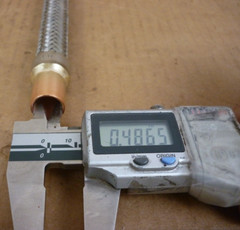 1/2in. ID x 9-1/4in. VAFS-4 Suction/Discharge Line Vibration Absorber P/N651G176