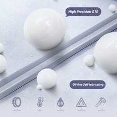Grade 5 ZrO2 Zirconia Oxide Ball Dia 1mm – 31.75mm Ceramic Bearing Balls Polish