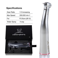 Dental 1:5 Increasing Contra Angle LED Handpiece Fit NSK Electric Motor X95L