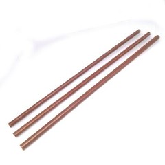 3pcs Bakelite Phenolic Round Bar Rod Diameter 8mm ±10% Length 330mm