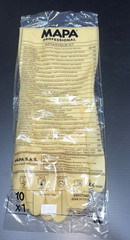 2 MAPA professional Advantech X-Large 517 latex Gloves Lot Of 2 pairs SZ 10 XL