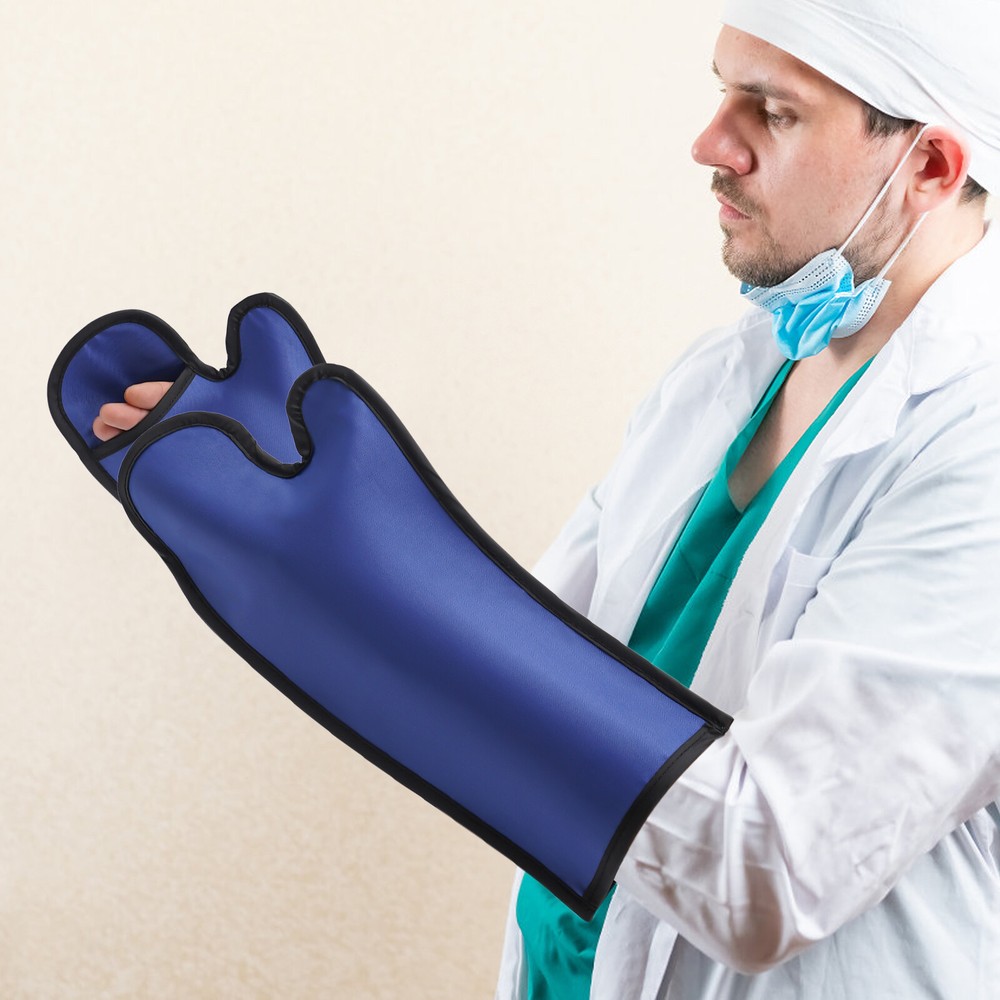 Finger-link Lead Rubber Glove X-ray Protective Glove With/Without Finger Leakage