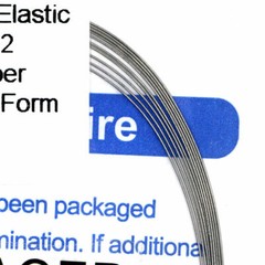 50×Dental Orthodontic Super Nickel Titanium Elastic Arch Wire Round 012 upper
