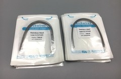 100Pc Dental Ortho S.S Arch Wire Round Rectangular Stainless Steel Wires Natural
