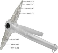 HFS(R) Copper Pipe Swaging Tool Tube Expander 1/4″ 5/16″ 3/8″ 1/2″3/4″ 7/8″