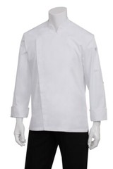NEW Chef Works BCMC010WHT2XL Men’s Lansing White Chef Coat 2XL #9511