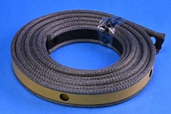 10′ Holland Shielding Systems EMI/RFI EMC-IP Gasket Knitted Mesh w Neoprene Foam