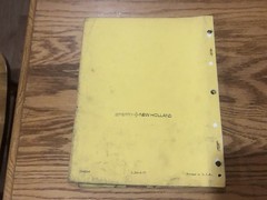 SPERRY NEW HOLLAND SERVICE PARTS CATALOG 134 C.I.D. GAS ENGINE