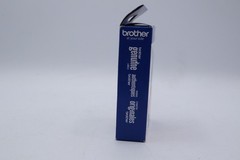 Brother P-Touch TZeB41, Laminated, ~3/4in x 16.4ft (18mm x 5m), Black on Fluores