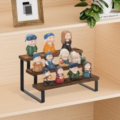Wooden Perfume Organizer Tiered Cologne Organizer (3 Tier Retro, 11.8 In)