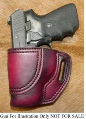 Gary C’s Leather Avenger OWB Left Hand HOLSTER for Sig Sauer P239.