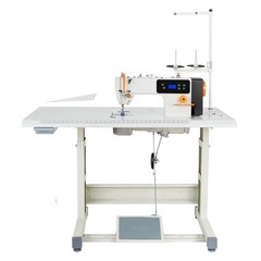Uimoso Industrial Sewing Machine Set with Lockstitch and 550W Servo Motor