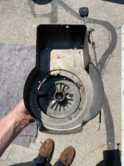 Briggs & Stratton 5HP Engine Model 130212 RECOIL STARTER & SHROUD W Throttle Lev