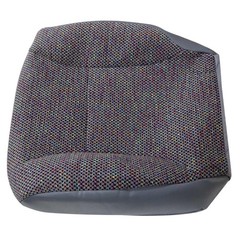 Passenger Side Bottom Cloth Seat Cover Mist Gray Dodge Ram 1998-2002