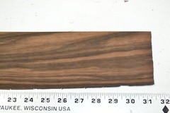 Macassar Ebony Raw Wood Veneer Sheet 3.5 x 31 inches 1/42nd thick 3K4672-32