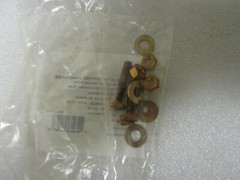 New! Qty (12) Burndy TMH264 Durium Tongue Hardware Kit 048299 1/4-20 BLT L= 1
