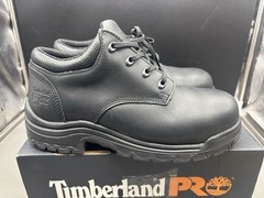Men’s Timberland Pro Titan Oxford Alloy Safety Toe Work Shoe TB040044 Black 7.5W
