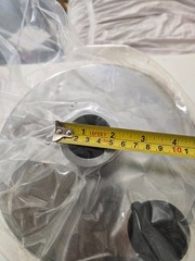 Vacuum Pump Oil Mist Exhaust Filter / Large / KF40 Flange / 10″ Diameter