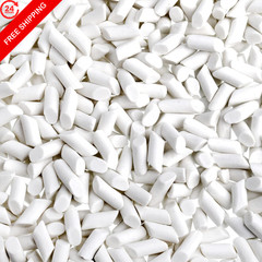 Hiceeden 8 Pounds Rock Tumbling Filler Media, 1/5″ x 2/5″ x 2/5″, White