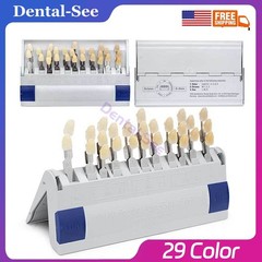 VITA Dental Resin Toothguide 3D Master with Bleached Shade Guide 29 Colors USA