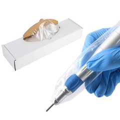 500Pcs Disposable Dental Low &High Speed Handpiece Sleeves Clear Plastic Cover