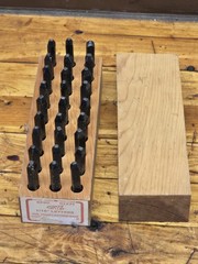 Young Bros. Steel Stamps GRUV GRIP Heavy Duty 1/16″ Letters NEW
