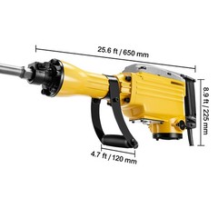 Demolition Jack Hammer Concrete Breaker 2200W Electric Hammer 4 Chisel Bit