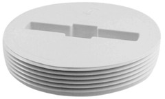 NEW IPEX 193064 Toe-Saver Floor Plug, 4″ PIPE THREAD PVC 8138893