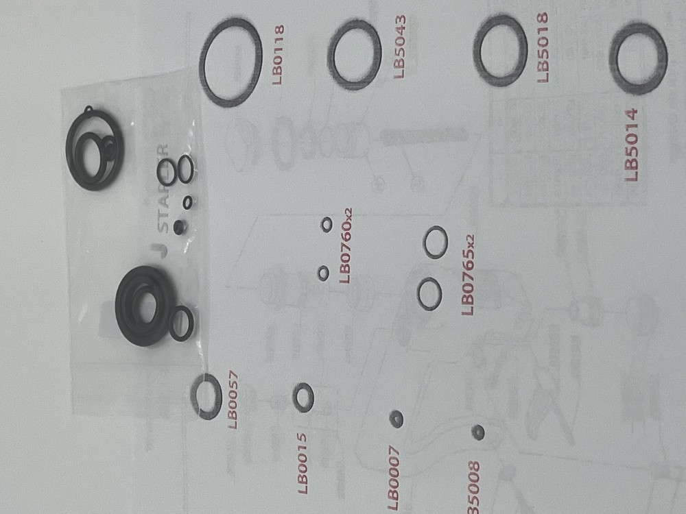 O-Ring Depot aftermarket kit compatible for Senco J Stapler o-rings only