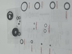 O-Ring Depot aftermarket kit compatible for Senco J Stapler o-rings only