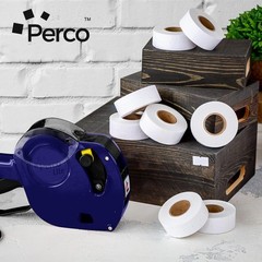 8,000 White Price Labels for 1 Line Guns – Uncoated & Tamper-Resistant