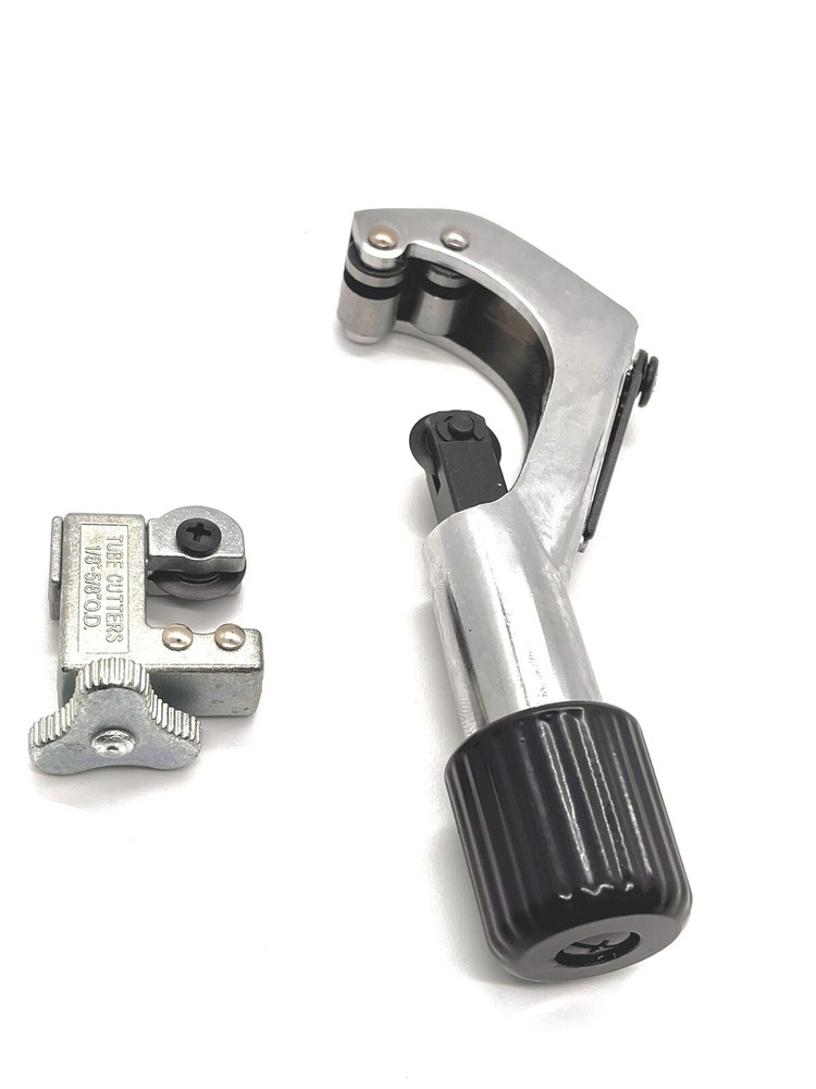 Tubing Cutter 1/8″-5/8″ and 1/4″ to1-5/8″ Copper PVC Thin Stainless Steel Tube.
