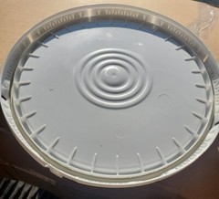 Letica Corporation 5 Gallon Bucket Lids Gasket Tear Away Food Grade la5ggts