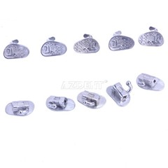 AZDENT Dental Orthodontic 1st Molar Buccal Tube Bondable Non-Conv Roth.022
