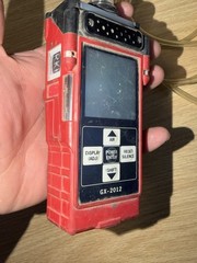 Riken Keiki GX-2012 Gas Monitor/Detector LEL CO w/ Sampling Hose Tubing