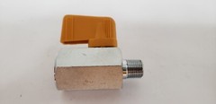PARKER MV608-2 BALL VALVE, 1/8″ NPT, CHROME PLATED BRASS, NNB