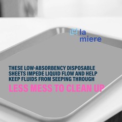 LA MIERE 1000P Disposable Tray Liners, Dental Tray Covers for Size B, Medical…