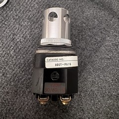 800T PA16 Series N 120V Illuminated Push Button NO COLOR CAP