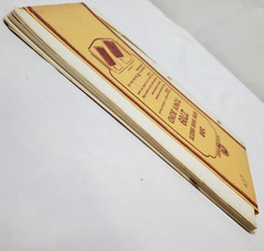 Vintage Wilson Jones Ring Book Sheets 2709 Town Bond 40 Pages 3 Hole Punched USA