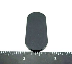 2″ x 3/4″ Oval Rubber Feet 1/8″ Thick 3M Adhesive Stick on Pad for Electronics