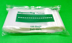 Zippit Bags Reloc 3×5 4mil Zip Seal Lock Reclosable Thick 3″ x 5″ Baggies 4 Mil